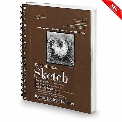 100 Sheet Sketch Pad Notebook 5.5" X 8.5" Premium Art Drawing Paper Sketchbook