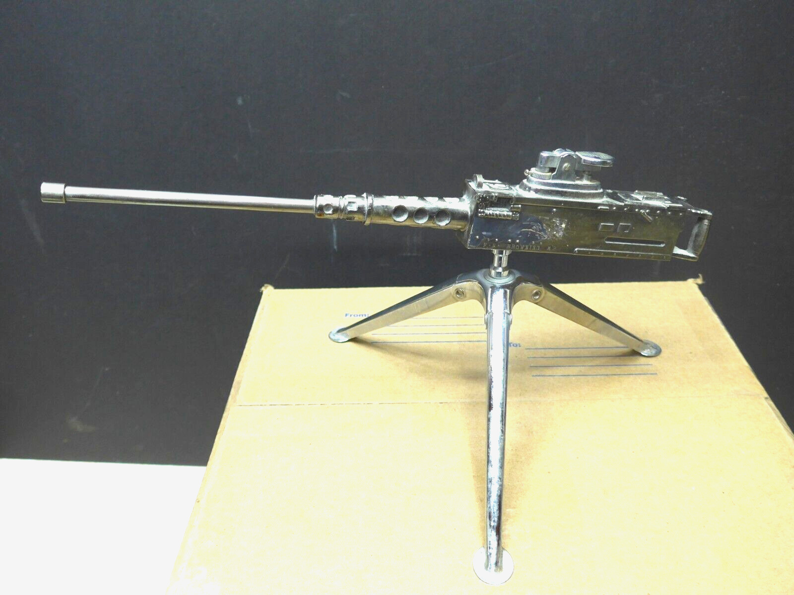 Tabletop Cigarette Lighter Browning Mk2 Machine Gun