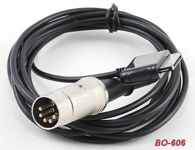 6ft Ipod/iphone 30-pin To Din-5 Cable For Bo, Naim, Quad