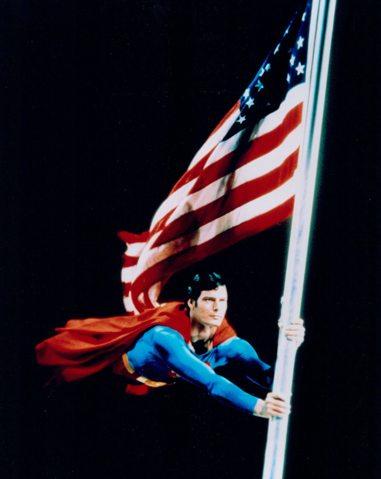 Christopher Reeve As Superman Superb Hunky Photo