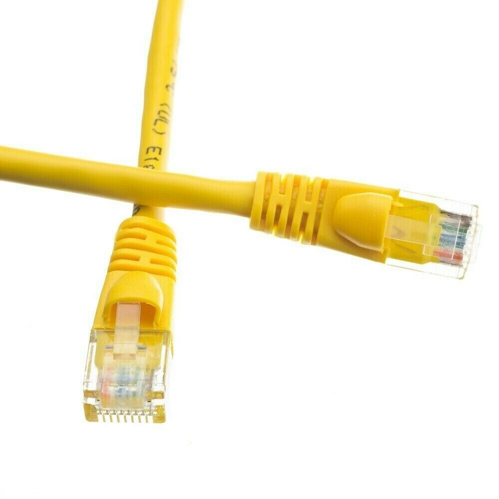 Cat 6 Patch Cable - 6 Inch - Cat6 High Speed Internet Ethernet Cord Rj45 - New
