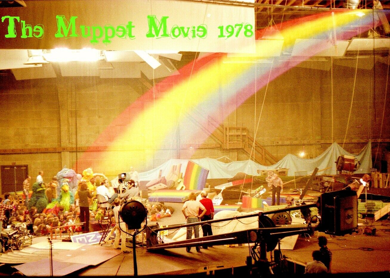 The Muppet Movie 1979 On-set Candid 4x6 Photos! Rare--real Original Muppets #147