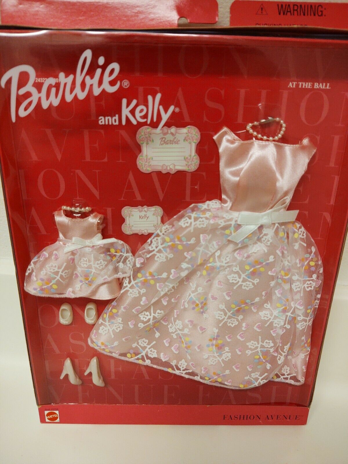 1999 Barbie Fashion Avenue At The Ball Matching Styles Kelly